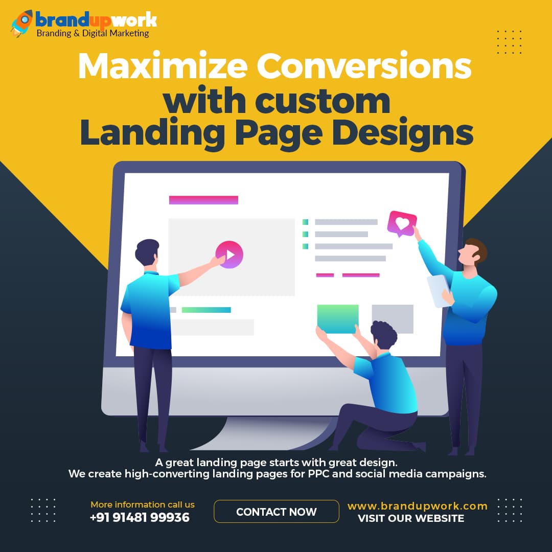 Custom Landing Page Designing Services